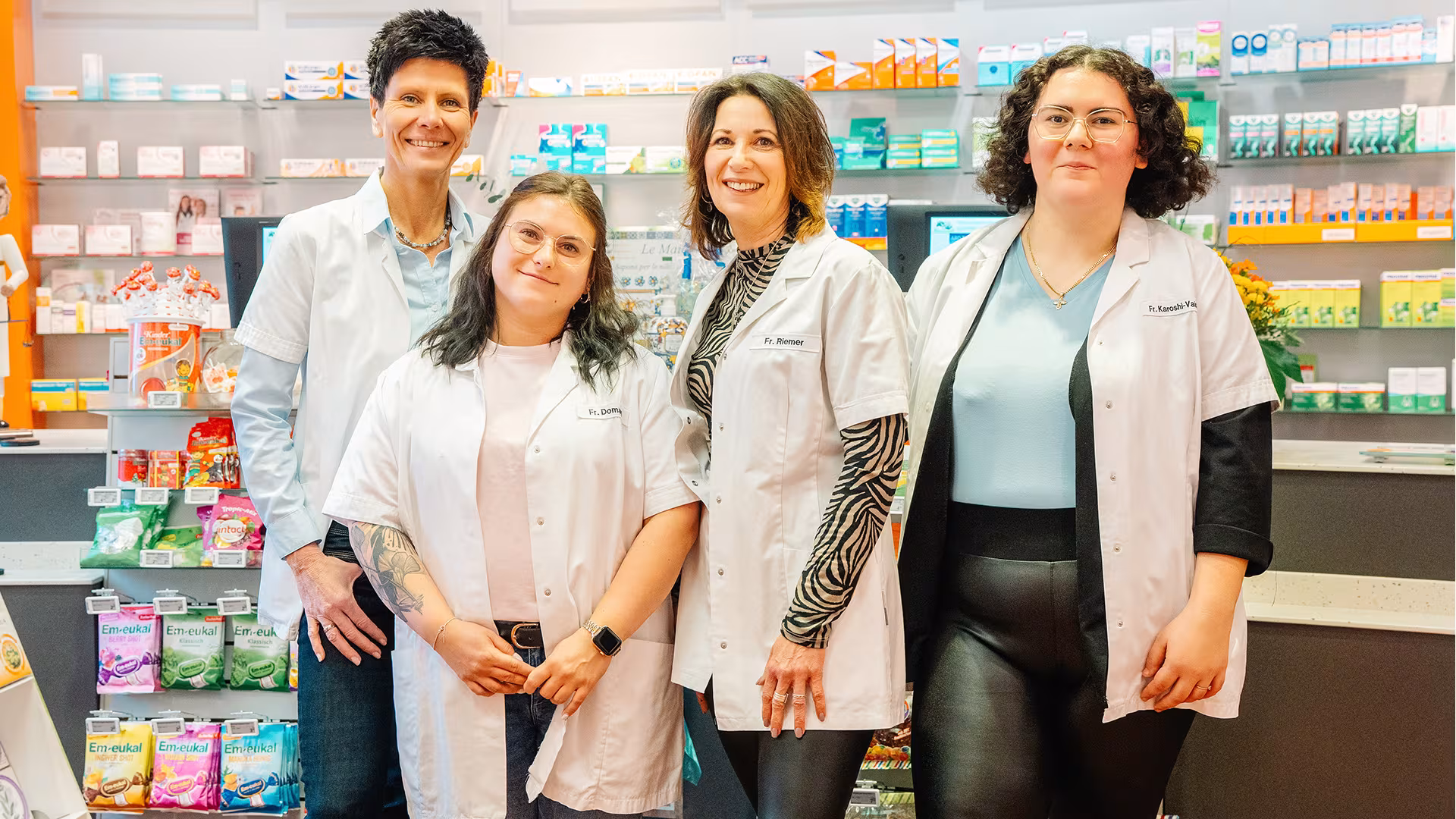 Das Team der Apotheke am Theater in Cottbus