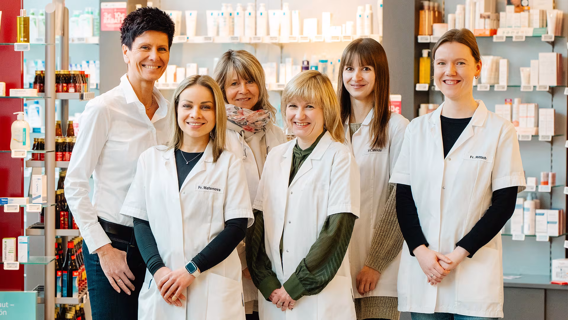 Das Team der City-Apotheke in Cottbus